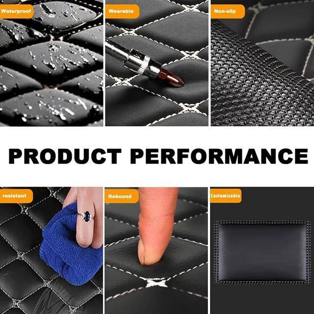 5D Diamond Car Mats Fussmatte Luxury Anti Slip Leather Car Floor Mat Carpet leather Cargo Liner for Kia Audi Toyota Honda Ford