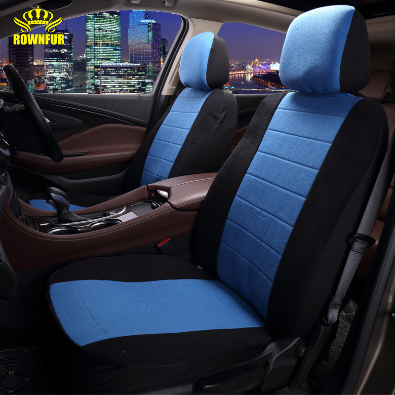 Rownfur automobile interior accessories free shipping customized van and truck 1pcs polyester car seat cover