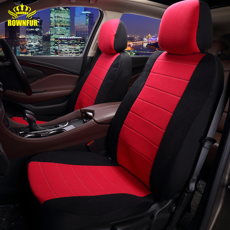 Rownfur automobile interior accessories free shipping customized van and truck 1pcs polyester car seat cover