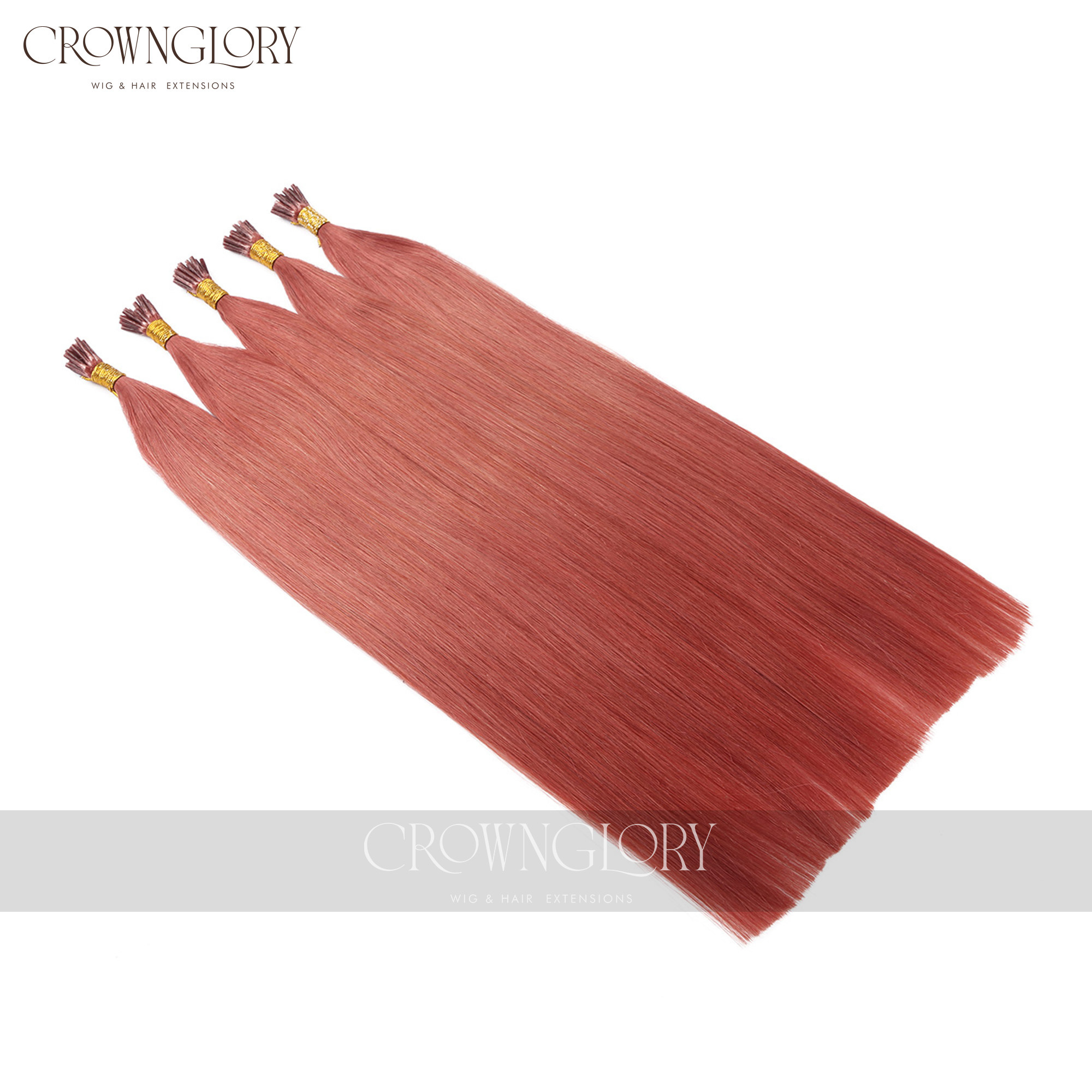 New Style Italy Glue Pre Bonded Keratin I Tips Human Hair Extensions For Women