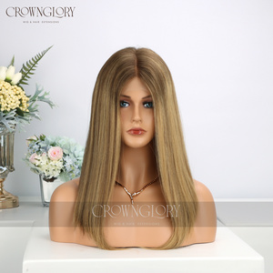 Best Supplier Wholesale wigs European Human Hair Jewish Lace Front Wigs For Women