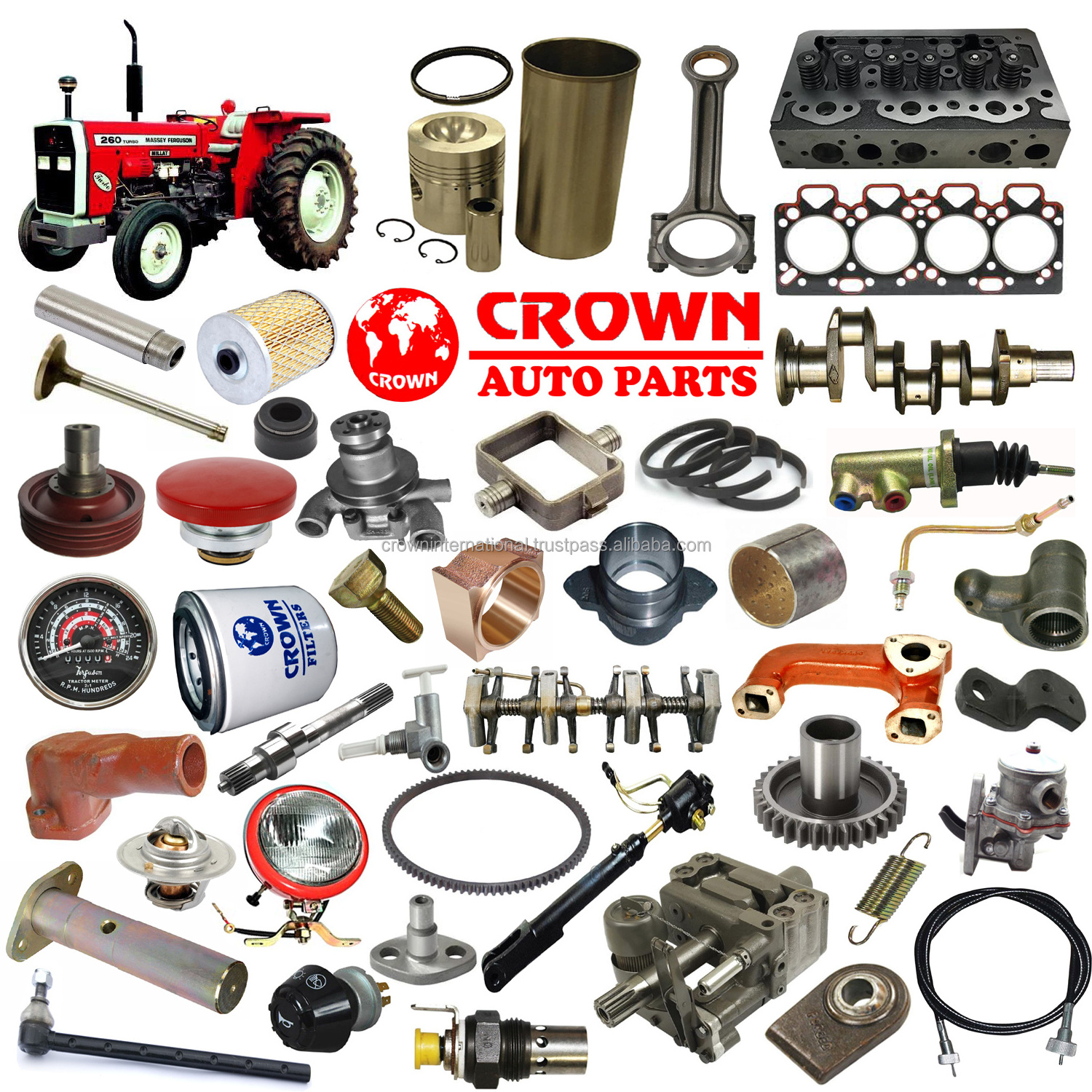 FACTORY MADE High Quality Replacement Spare Parts fits for Bush Hog lawn Tractor 2WD 4WD in whole sale price example