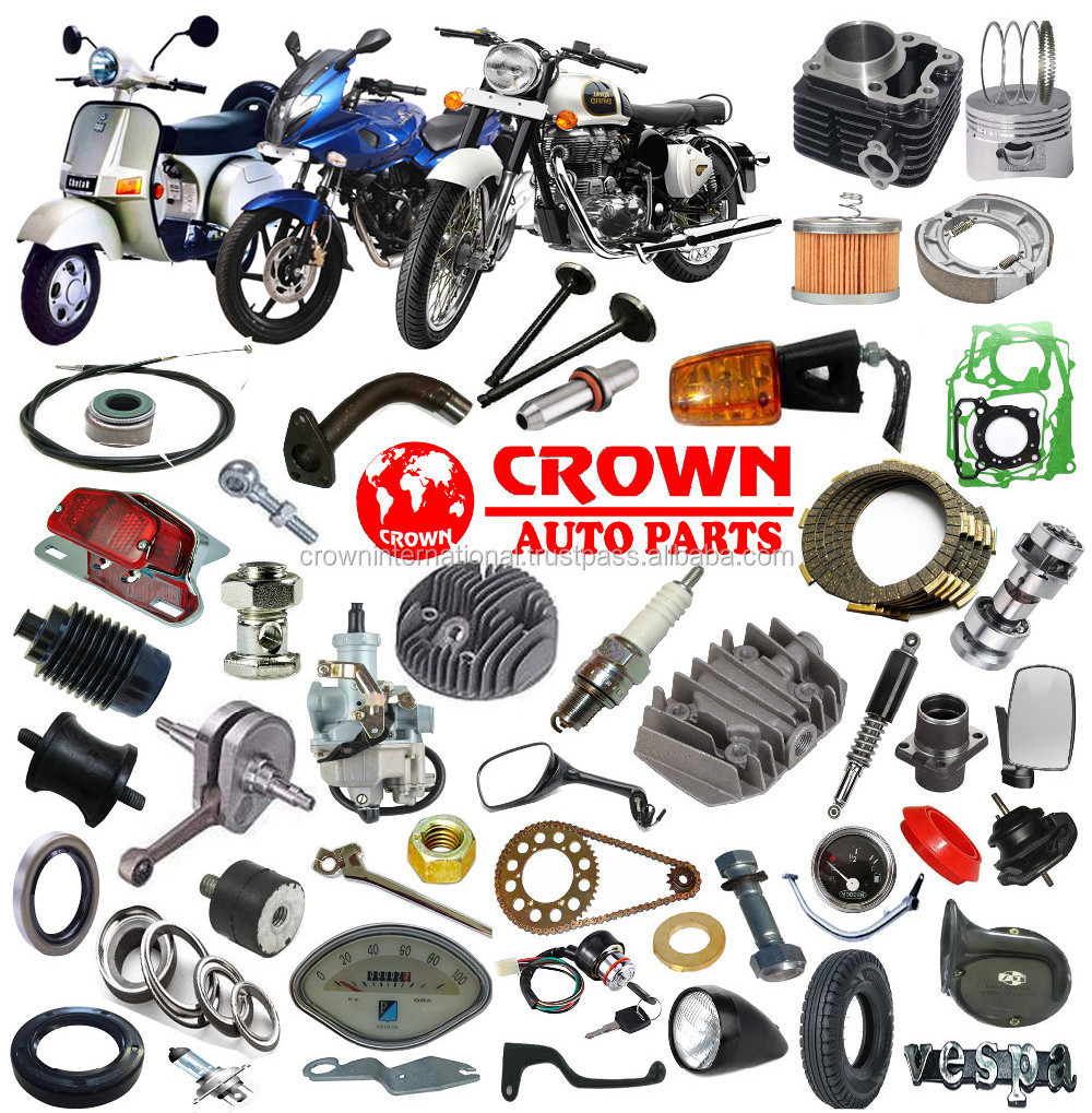 Indian Bajaj Tvs Lml Vespa Herro Lambretta engine brake clutch body spare parts high quality in factory price