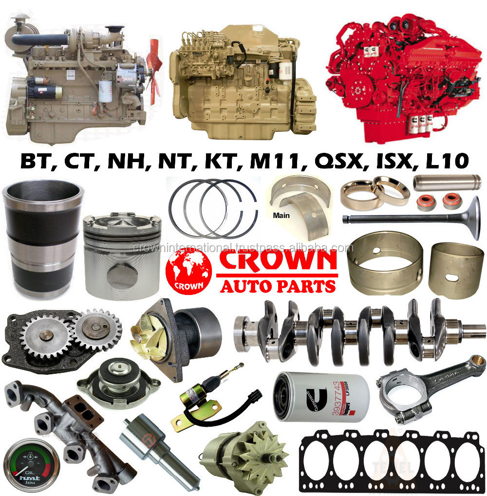 Cummiinss Diesel Engine Spare Parts for all makes & models in Factory made price in high quality example