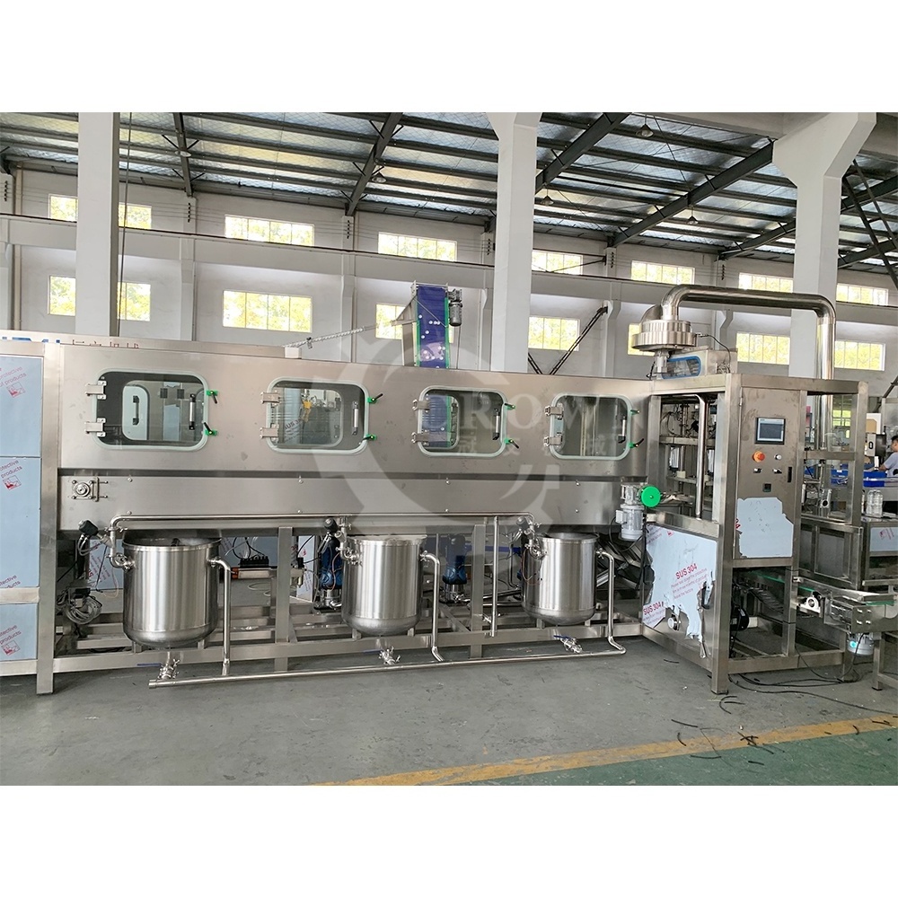 19 Litre 20 Liter 20L Bucket Bottle Water bottled Filling Line Pail Drum Jar 5 Gallon Water Filling Machine