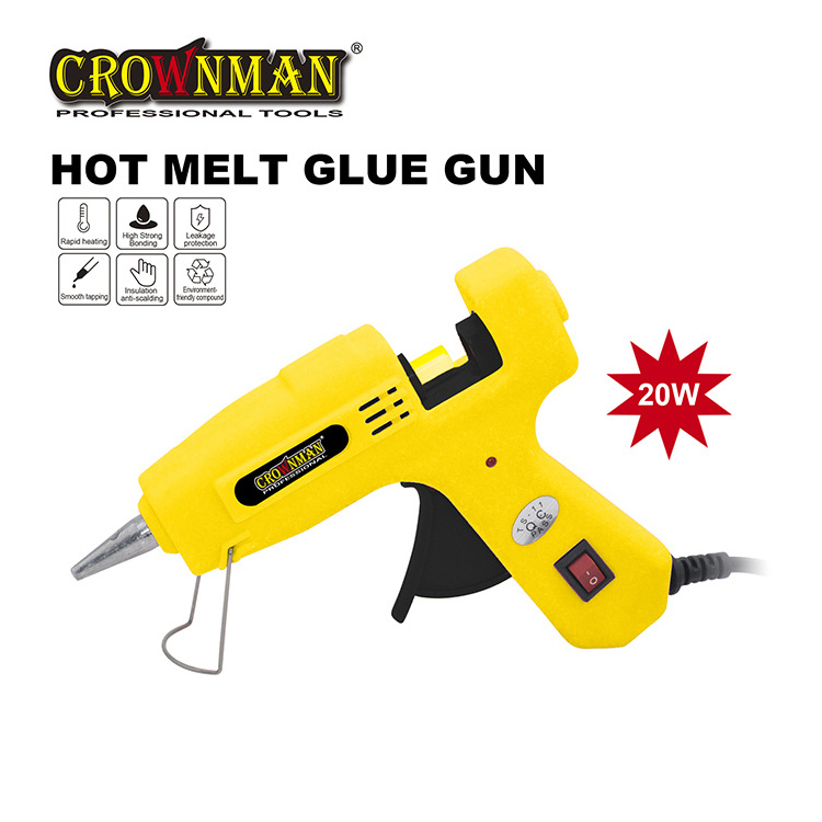 CROWNMAN industrial electronic 20W hot melt glue gun