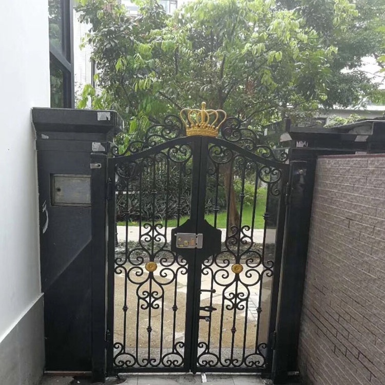 Modern House Wrought Iron Main Gates Designs Simple Gate Electric Sliding Driveway Beautiful Residential wrought iron gates