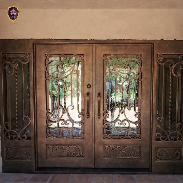 Lowes wrought iron french security doors