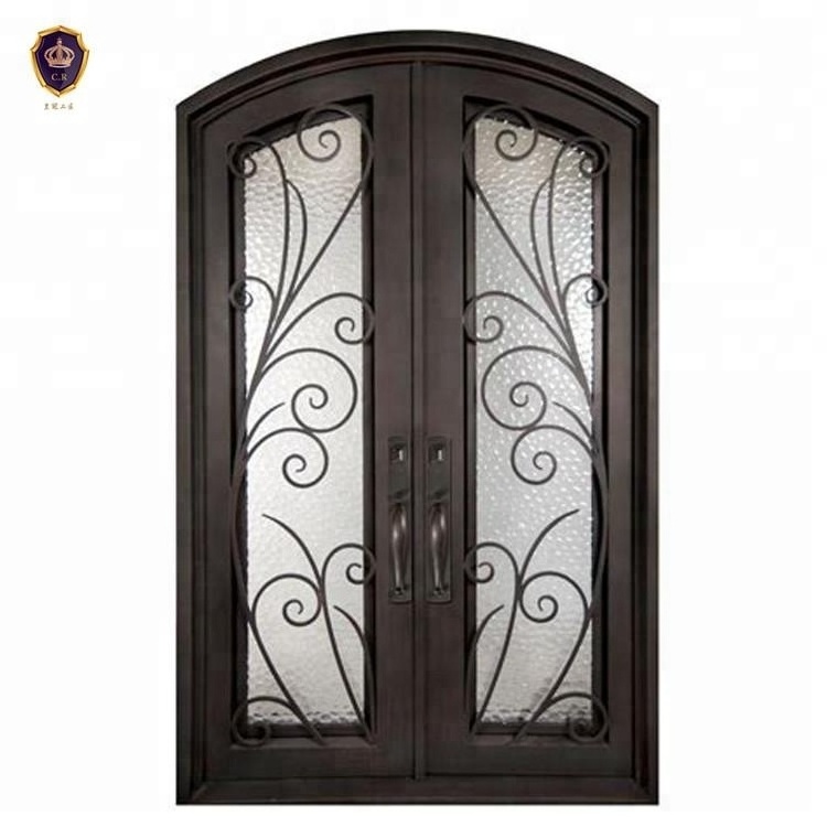 Wrought iron single door design