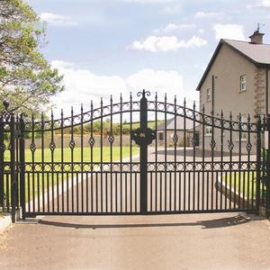 Modern House Wrought Iron Main Gates Designs Simple Gate Electric Sliding Driveway Beautiful Residential wrought iron gates