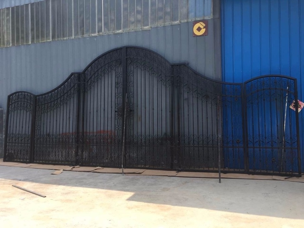 luxury Beautiful Residential Wrought Iron Gate Designs/Models/Wrought Iron Main Gates