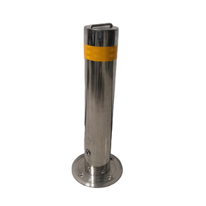 Ronsz Supplier 304 316 Stainless Steel Rising Bollard Automatic Lifting Price Remote Control Parking Outdoor Hydraulic Bollards