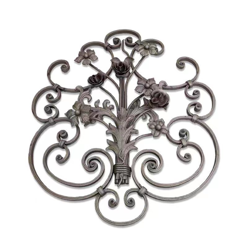 Hot Sale Popular Cast Iron Ornaments for Wrought Iron Gates, Fences, Railings, Furniture