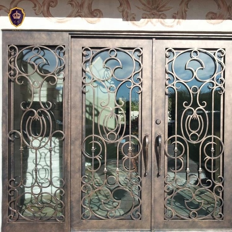 Lowes wrought iron french security doors