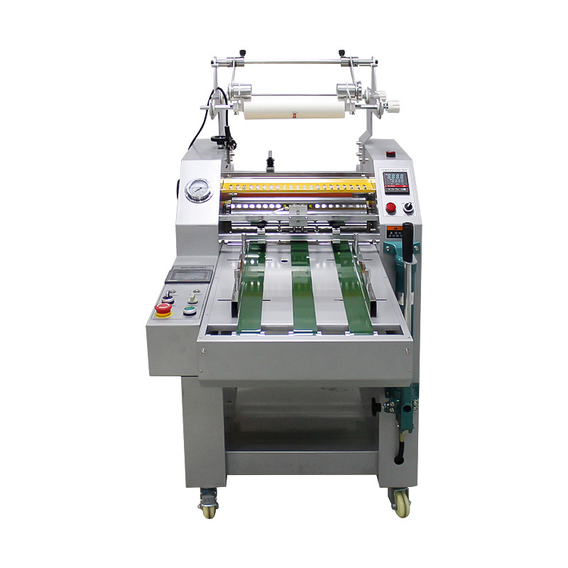 High Quality 490Mm 19Inches Hydraulic Automatic Laminating Machine 490Mm Hot Laminating Machine A3 A4 Double Side Hot Laminator