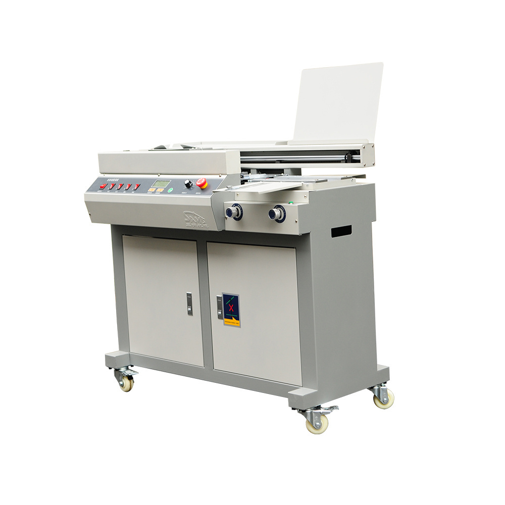 Binding Machine Made In China Printing Shop Use Double Mode 55mm Wireless Book Glue Binding Machine Automatic Glue