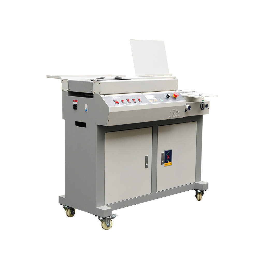 Binding Machine Made In China Printing Shop Use Double Mode 55mm Wireless Book Glue Binding Machine Automatic Glue