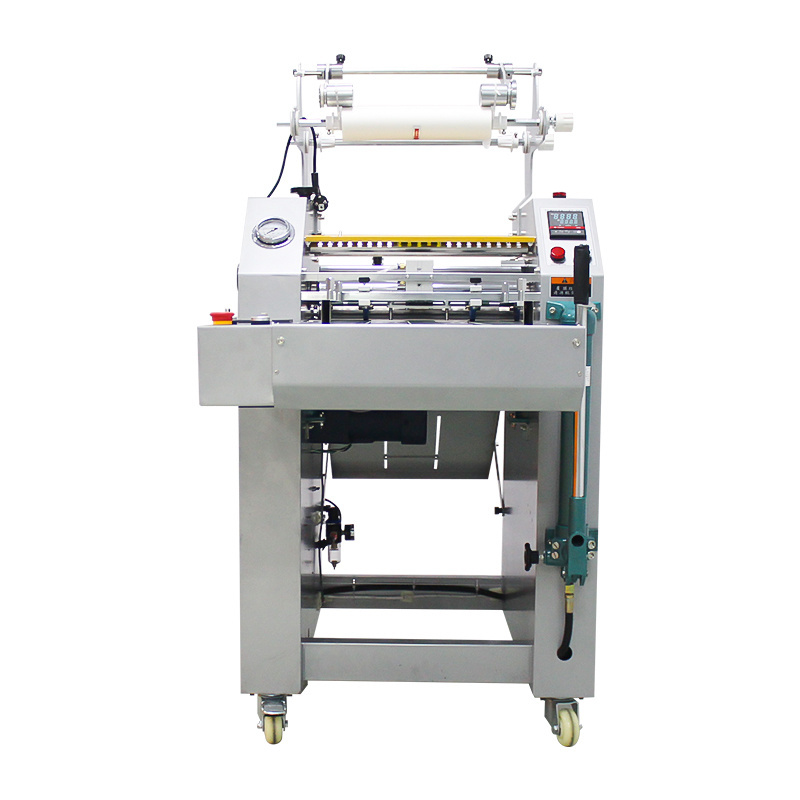 High Quality 490Mm 19Inches Hydraulic Automatic Laminating Machine 490Mm Hot Laminating Machine A3 A4 Double Side Hot Laminator