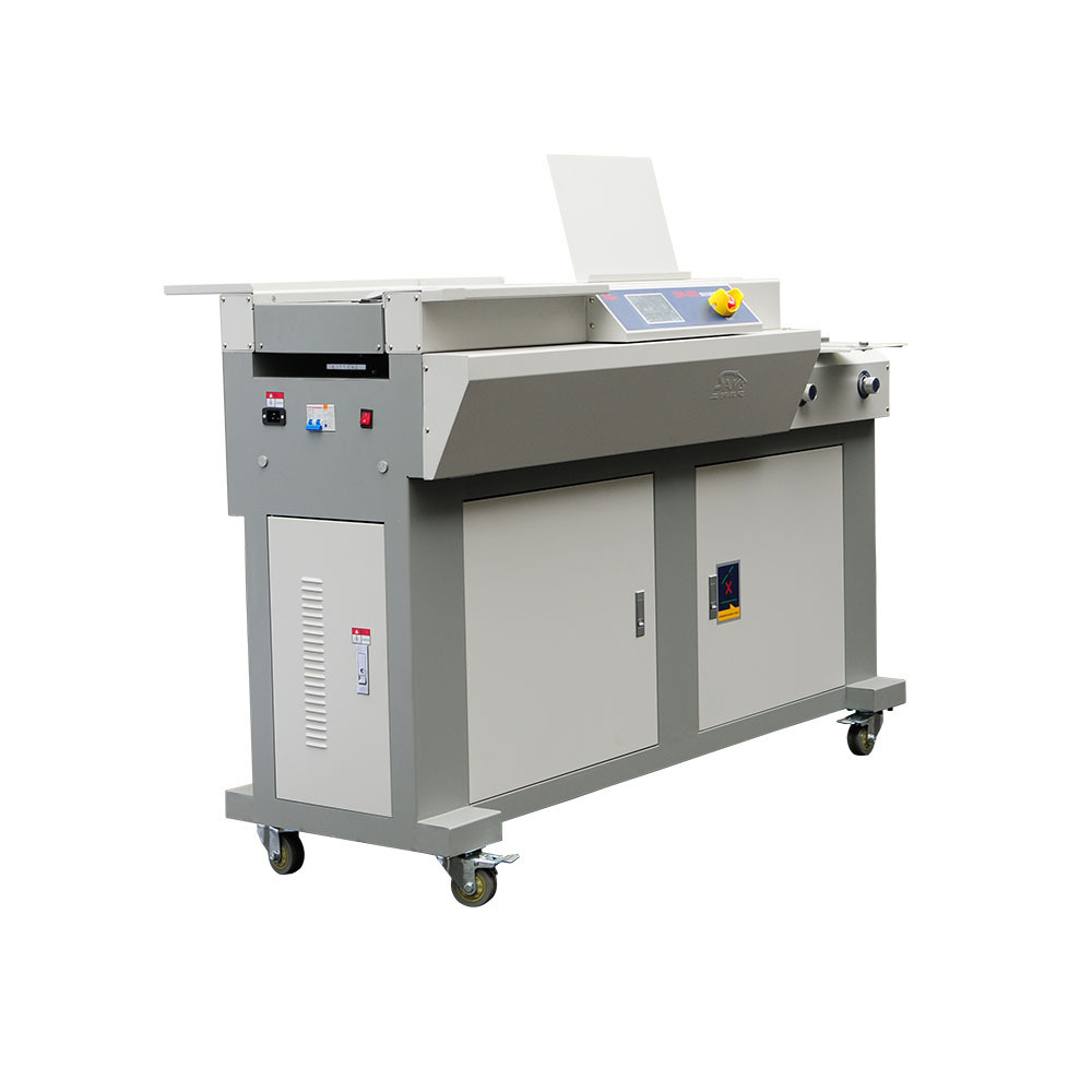 Samsmoon SPB-BM600 full Automatic book notebook A3 glue binding machine hot melt A3 glue binder making A3 book binding machine