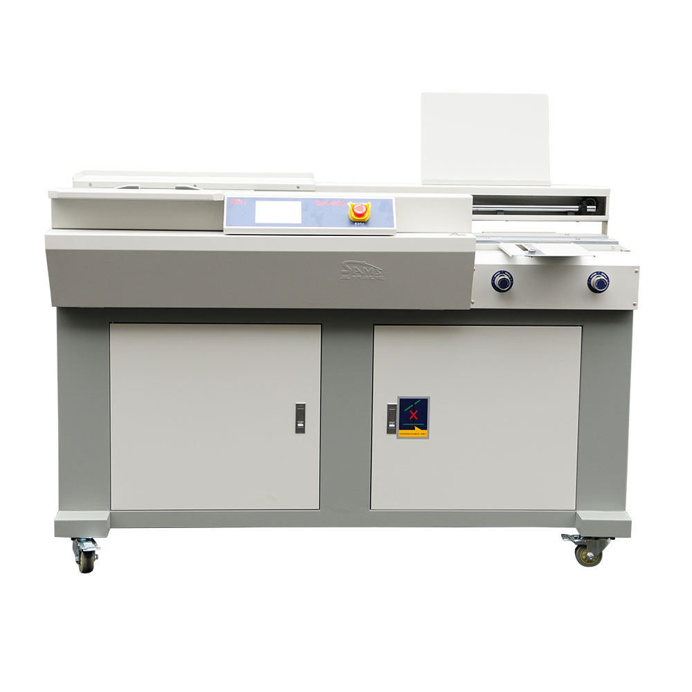 Samsmoon SPB-BM600 full Automatic book notebook A3 glue binding machine hot melt A3 glue binder making A3 book binding machine