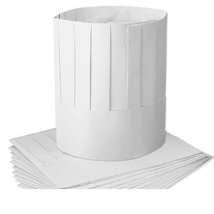 disposable non-woven chef hat round top,kitchen cooking caps