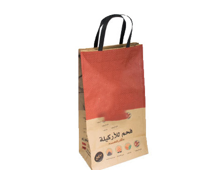 bolsas de carbon Lump charcoal paper bags kraft paper bag for charcoal