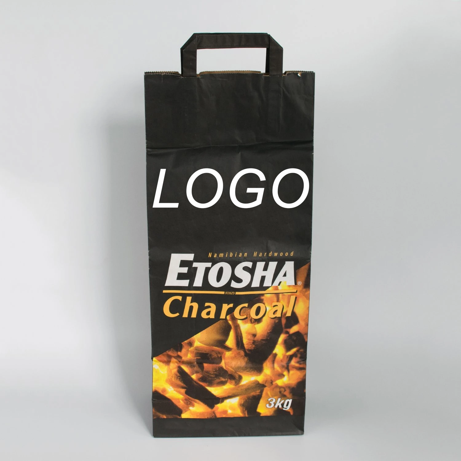 bolsas de carbon Lump charcoal paper bags kraft paper bag for charcoal