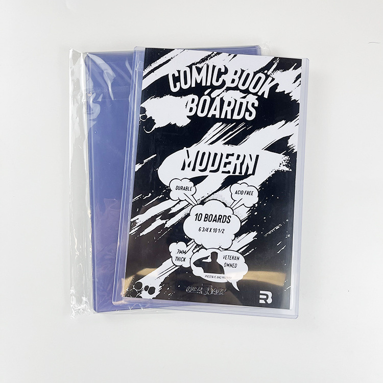 Current Size Comic Sleeves 7.2 X 10.5 inch Transparent Acid Free and Reusable Comic Book Bags