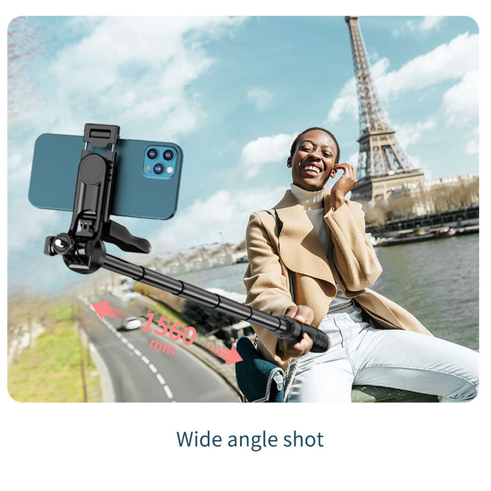 L16 1.6m Multifunctional Umbrella Stand Balance Steady Shooting Live Bluetooth Tripod Selfie Stick