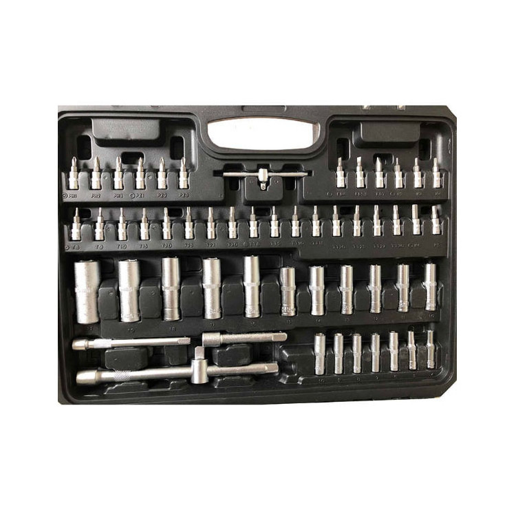 Socket Set 172 pcs 1/2 1/4 3/8 Drive Spanners Ratchets Hand Tool Kit