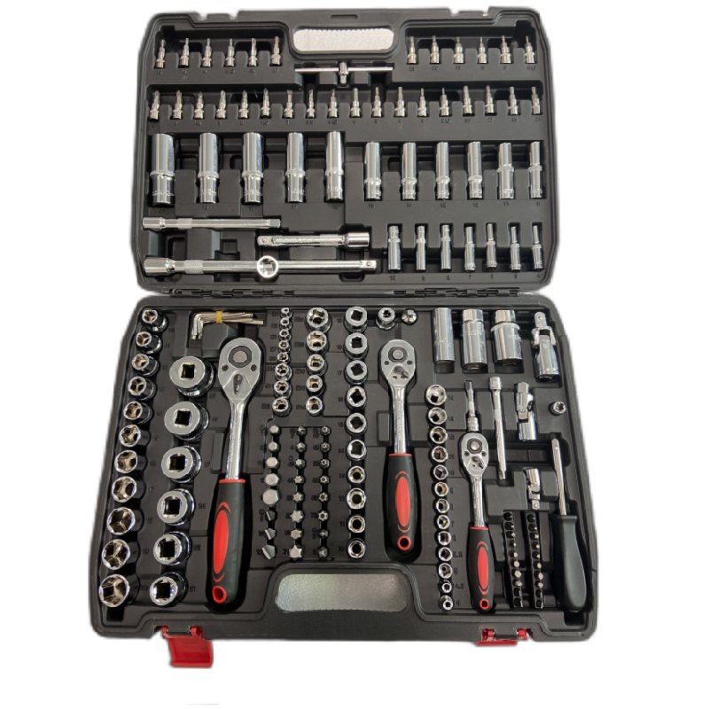 Socket Set 172 pcs 1/2 1/4 3/8 Drive Spanners Ratchets Hand Tool Kit