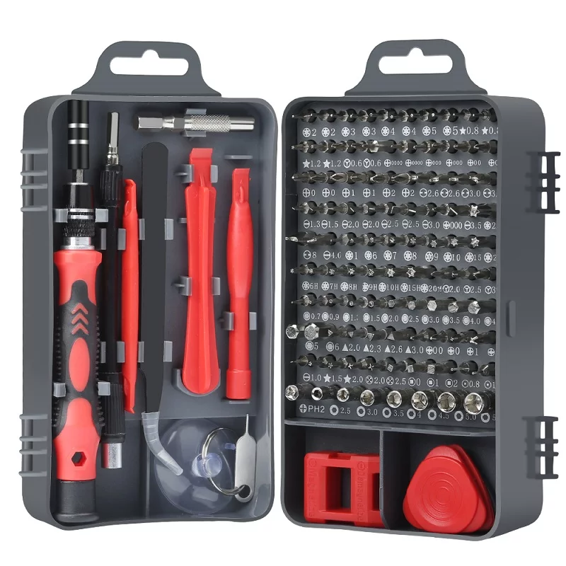 BEST 122 in 1 Precision Screwdriver Set Multi Screwdriver Set for Computer DIY Laptop Repair Tool Kit