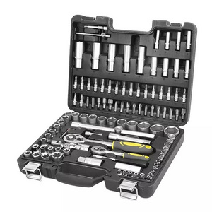 Professional Automotive Tools Auto Repair Mechanic Tool Set socket set ratchet wrench with spanner set