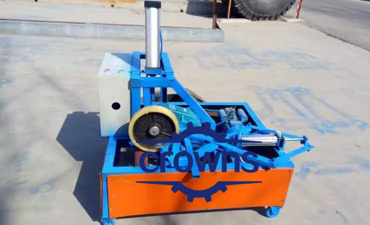 Good Price Double Side Waste Tire Tread Or Tire Sidewall Cutting Machine