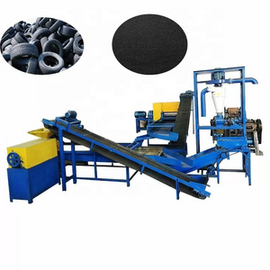 Tire Recycling Line / tire shredder /High Margin Profitable Products Used Cars Tires Recycling Machines For Sale