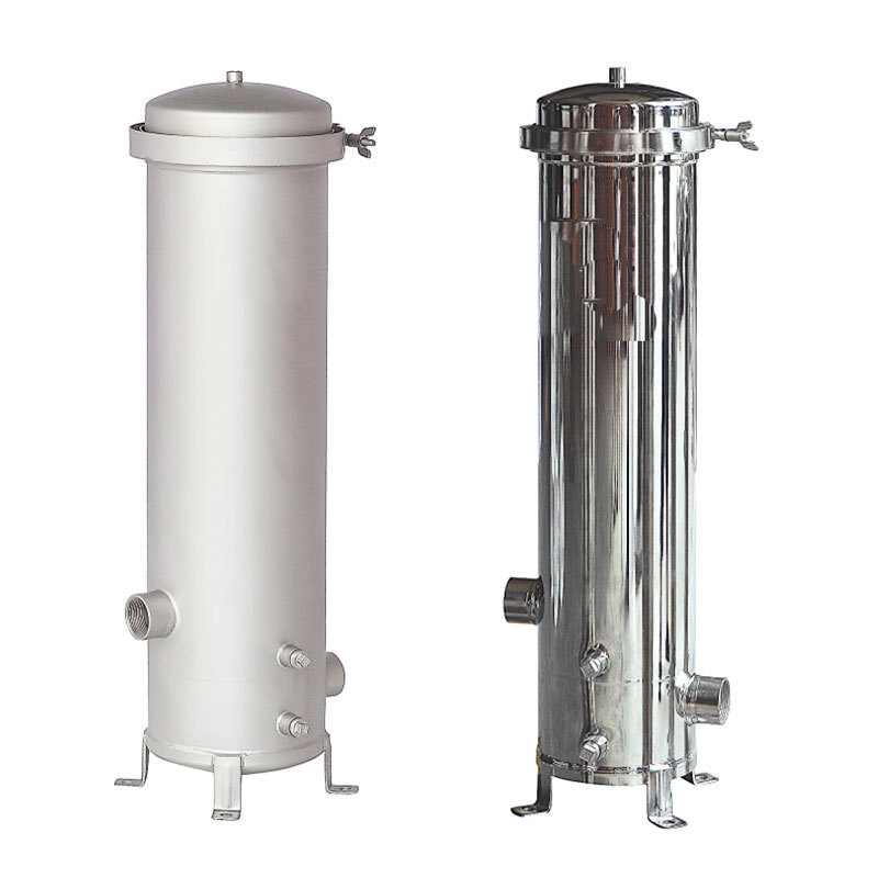 Single round cartridge 226 code 7 Stainless steel cartridge filter housing