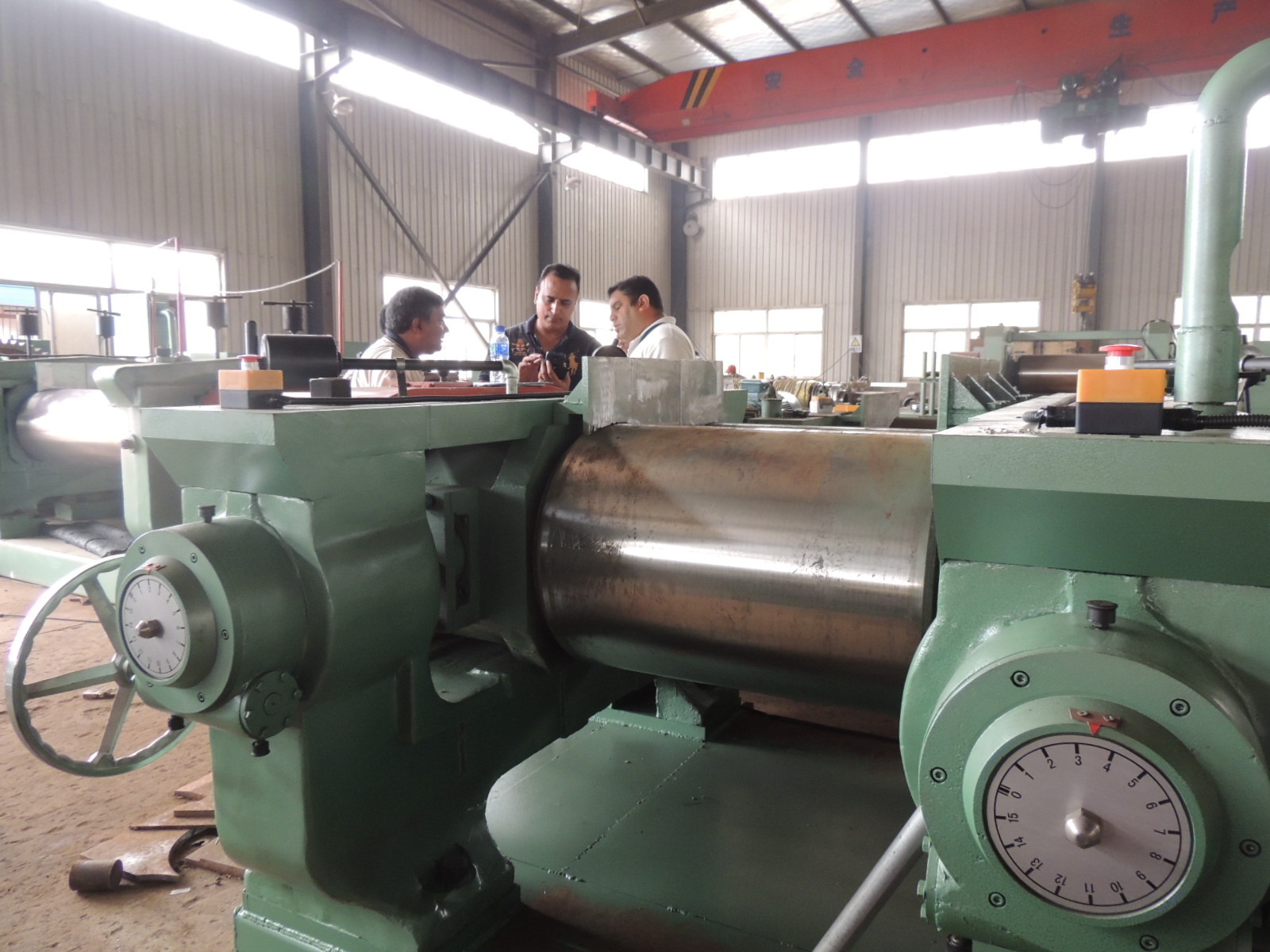 16 inch rubber mixer Mill / Lab Rubber Two Roll Mill Machine ,Silicone Rubber Mixing Mill