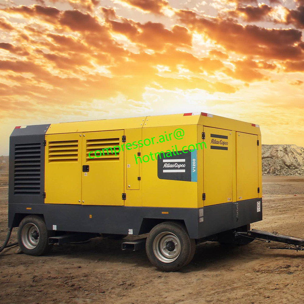 Atlas Copco V900 V 900 Portable Air compressor