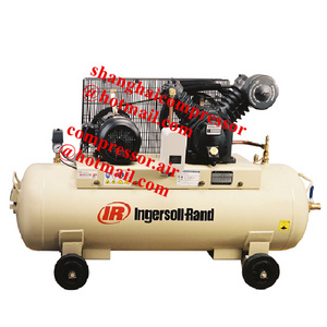 2475k5/8 iNGERSOLL RAND T30 PISTON AIR COMPRESSOR/ 5.5HP 4KW/8BARG HORIZONTAK TANK/0.49M3.MIN  150L TANK  270KGS