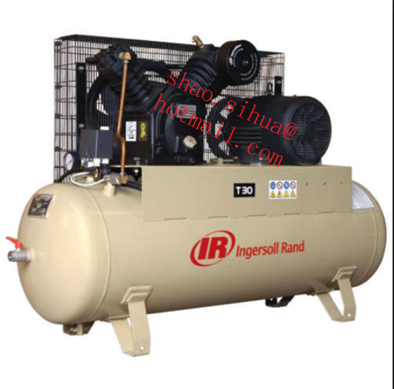 Ingersoll Rand 2340K3/12 two Stage Electrical Reciprocating piston Air Compressor T30 12bar 10CFM 3Hp