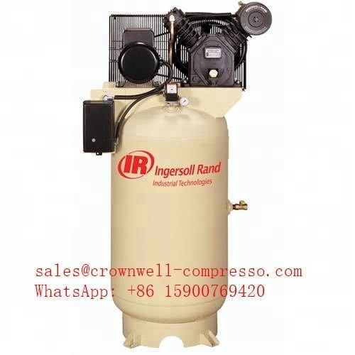 Ingersoll Rand 2340L3/12 2545N7/12 2545N10/12 two Stage Electrical Reciprocating piston Air Compressor T30 12barg Vertical tank