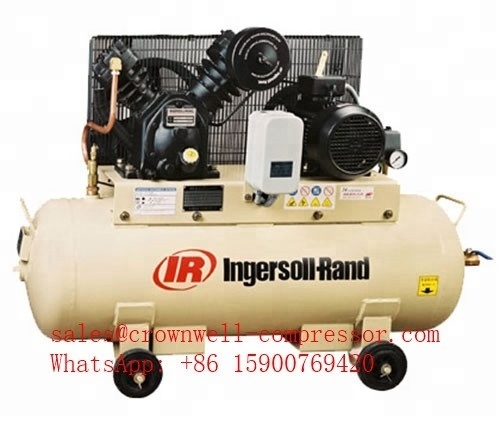 Ingersoll Rand 3000D20/8 3000D25/8 Reciprocating piston Air Compressor T30 8barg horizontal tank