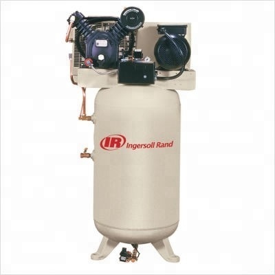 Ingersoll Rand 2340L3/12 2545N7/12 2545N10/12 two Stage Electrical Reciprocating piston Air Compressor T30 12barg Vertical tank