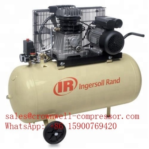 Ingersoll Rand 3000D20/8 3000D25/8 Reciprocating piston Air Compressor T30 8barg horizontal tank