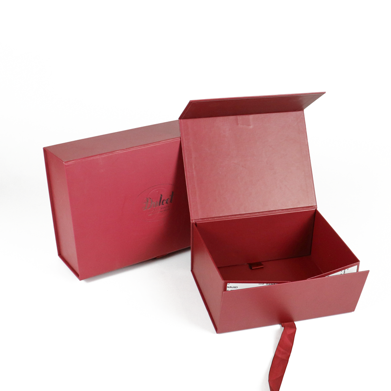 Crown win flat folded tuck red perfume box cardboard magnetic rigid stackable folding big kraft gift shoe valentines paper boxes