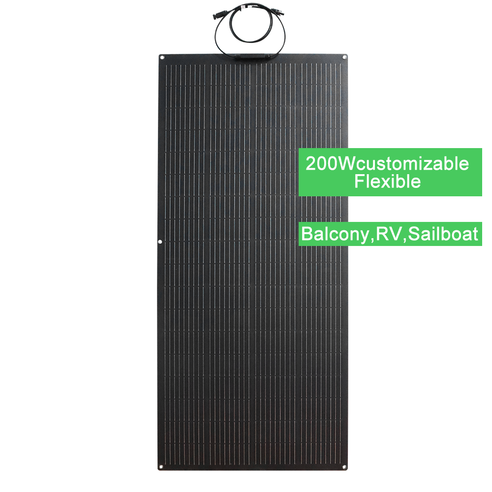 Rich High Quality 600W Cells Polycrystalline Monocrystalline Places Solares 100 W Flexible Self-Sticking Solar Panels