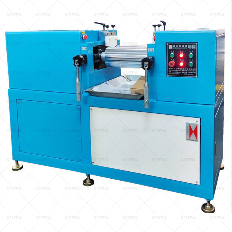 Open Mill Rubber Mixing Machine Processing Silicone Open Mill Machine Two Roll Mill For Plastics