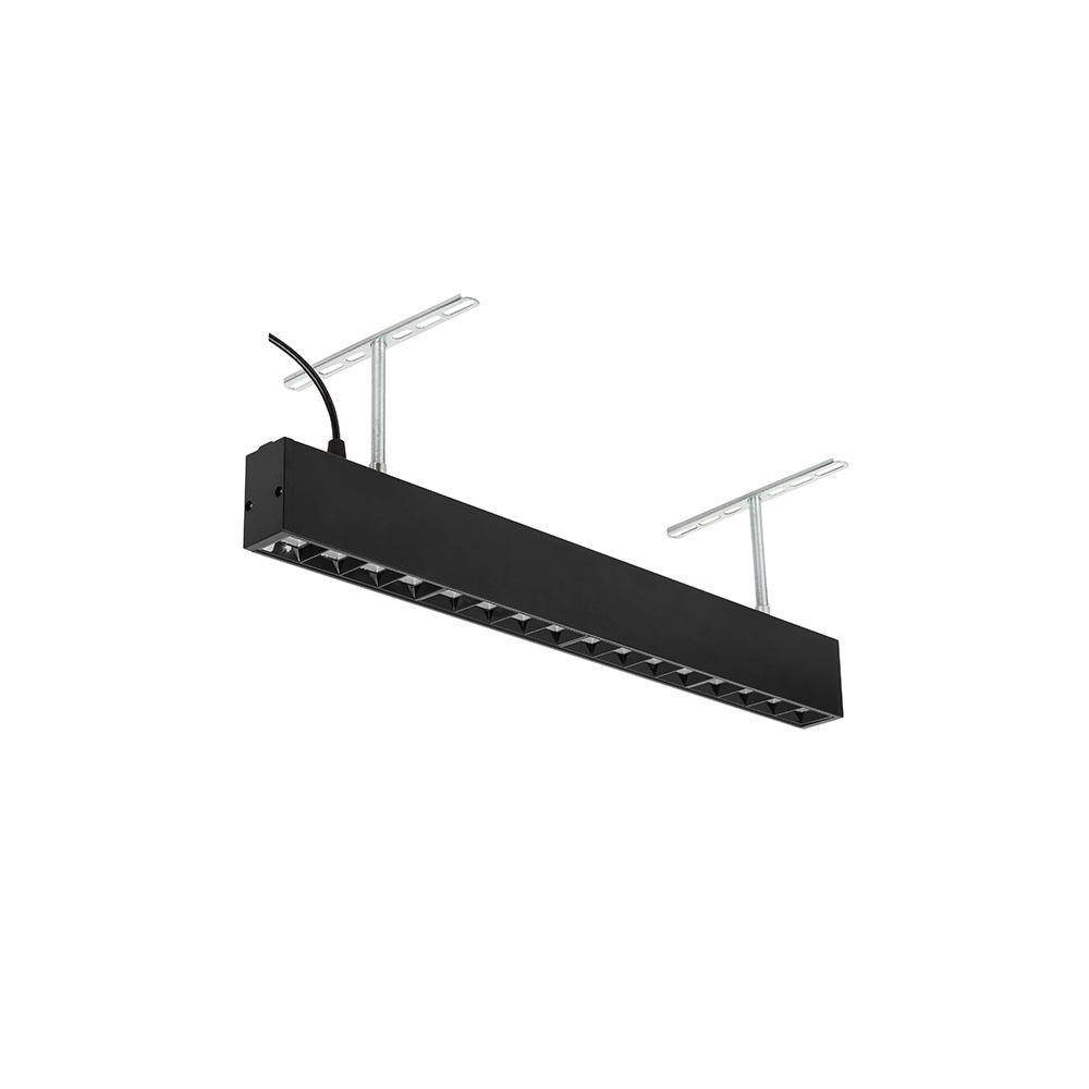 Ceiling Light Bar Gym Rectangle Creative Modern Fangtong Office Lighting Hanging Light 40W 80W with CE ROHS