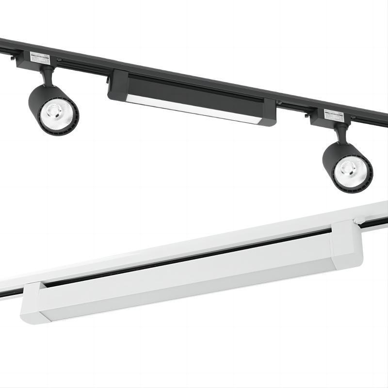 20W 30W 60W Museum Exhibition Gallery Art linear Lighting Aluminum Track Light for Mall