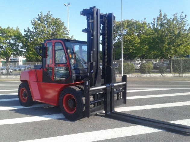 CPCD120 Heavy forklift trucks Diesel Forklift With Japan Engine used